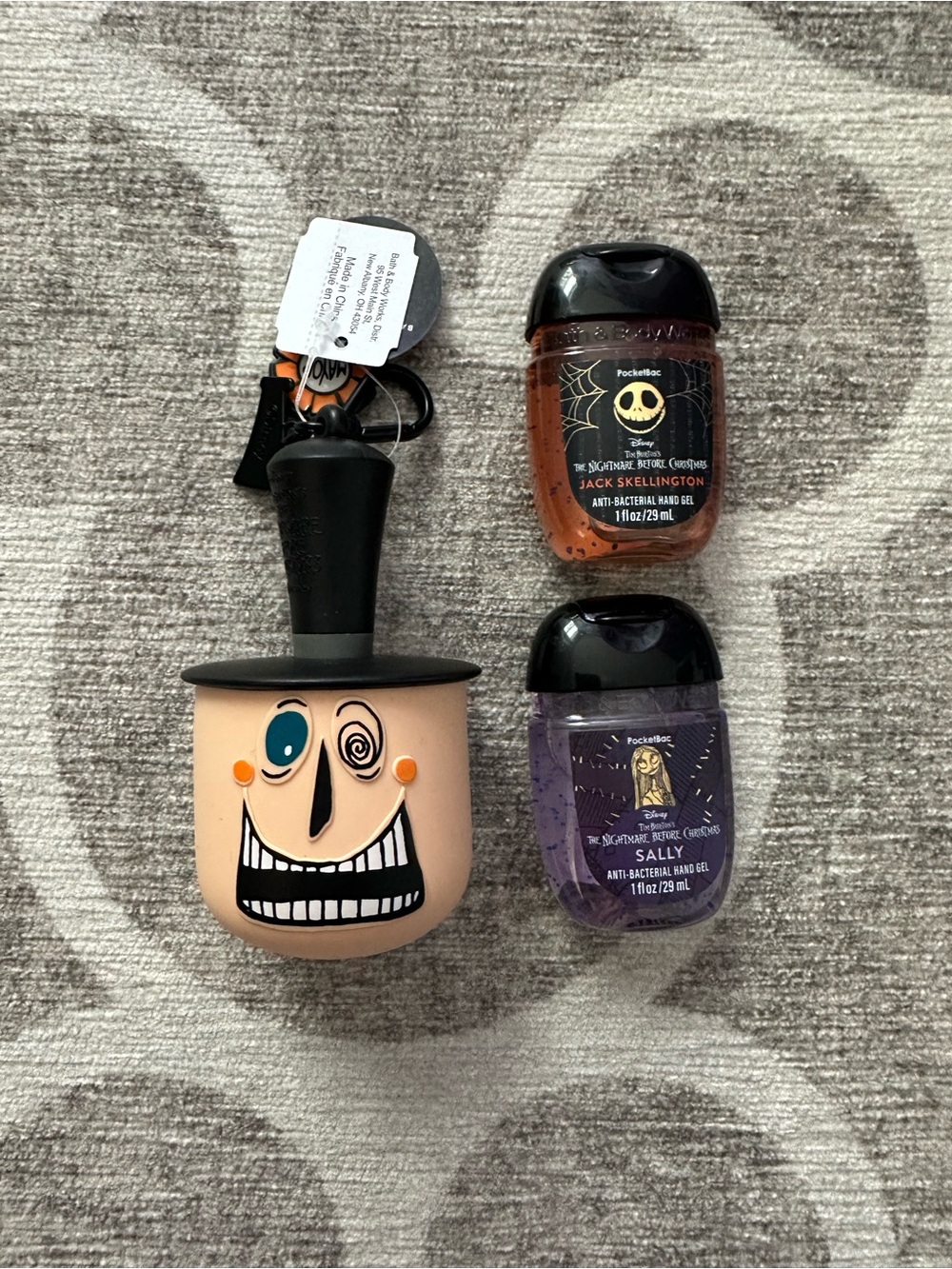 Bath & Body Works Nightmare Before Christmas Mayor Pocketbac & Sanitizers NWT